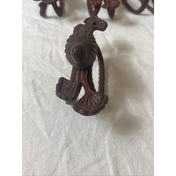 VINTAGE 14 LOT BIRD PERCHING ON BRANCH  NAPKIN HOLDER METAL French  Farmhouse - Picture 4 of 13